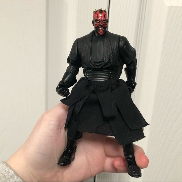 1999 Star Ward Darth Maul Phantom Menace Collection Action Figure Adjustable - Picture 2 of 5